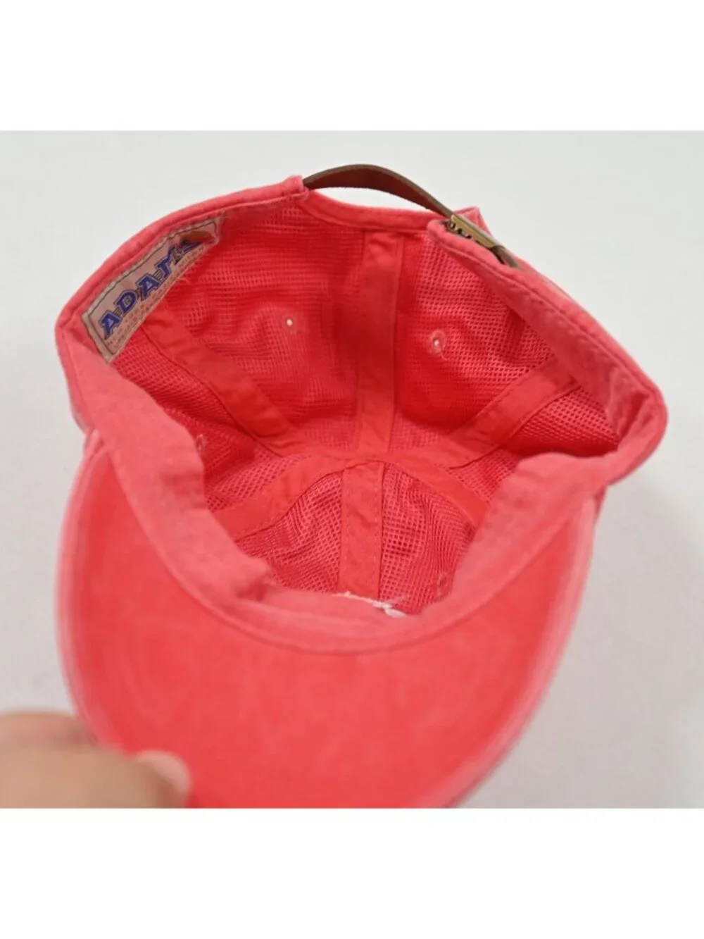 Admiral Olivia Adams Logo Hat in Red